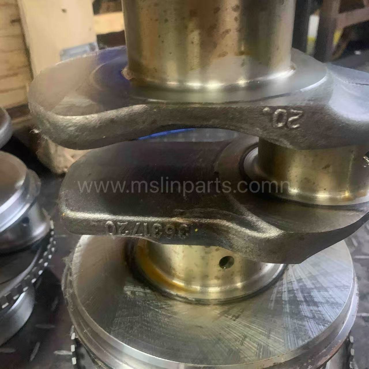 Excavator engine spare parts C4.4 crankshaft Caterpillar compatible 363-1720 3631720