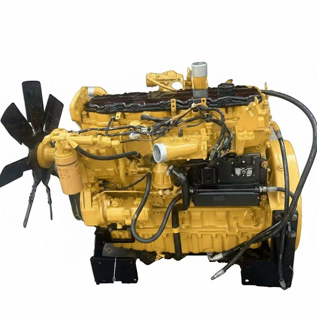 Complete diesel engine assembly for heavy-duty construction and industrial machinery