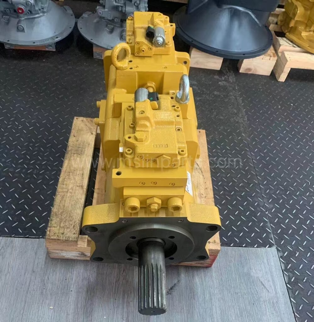 Aftermarket hydraulic pump compatible with Caterpillar 374 excavator 627-1302