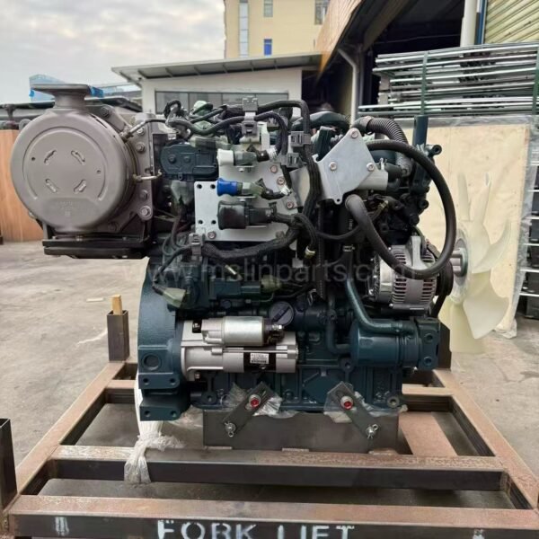 Kubota V2607-CR-TE5-BB_03 diesel engine assembly