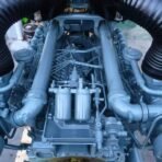 Heavy duty MAN diesel engine assembly