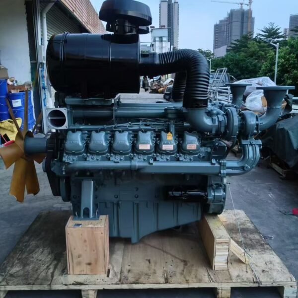 Remanufactured MAN D2842 D2866 diesel engine for generator set