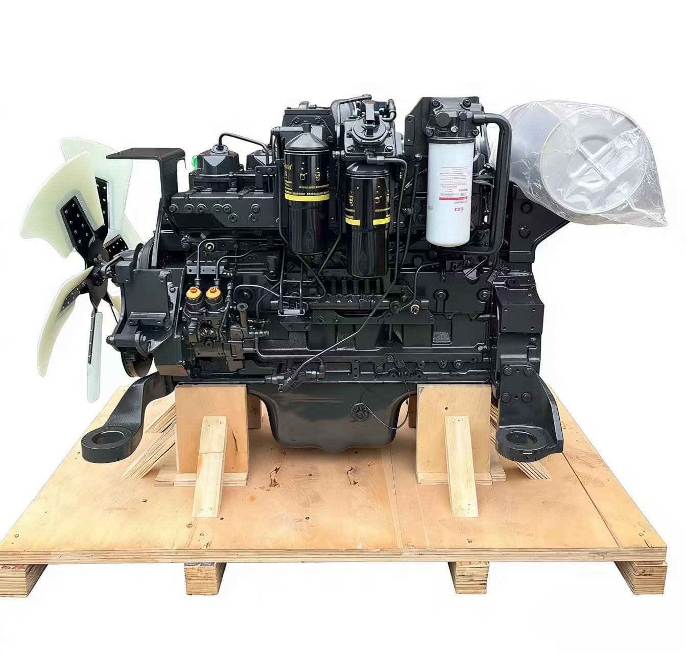 Komatsu SAA6D125-3 rebuilt diesel engine for PC450-7 excavator